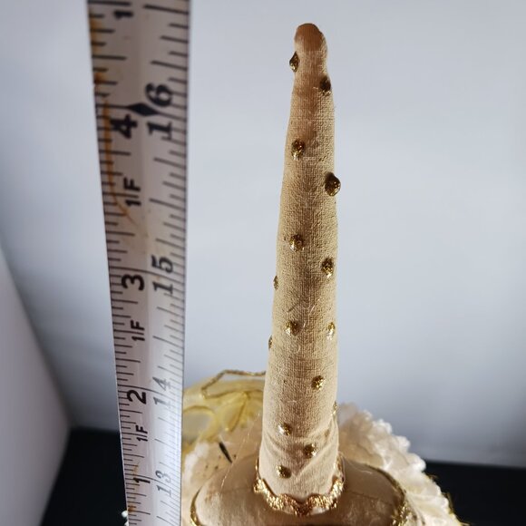 Vintage Primitive Style Artisan Doll Christmas Ornament - Picture 6 of 8